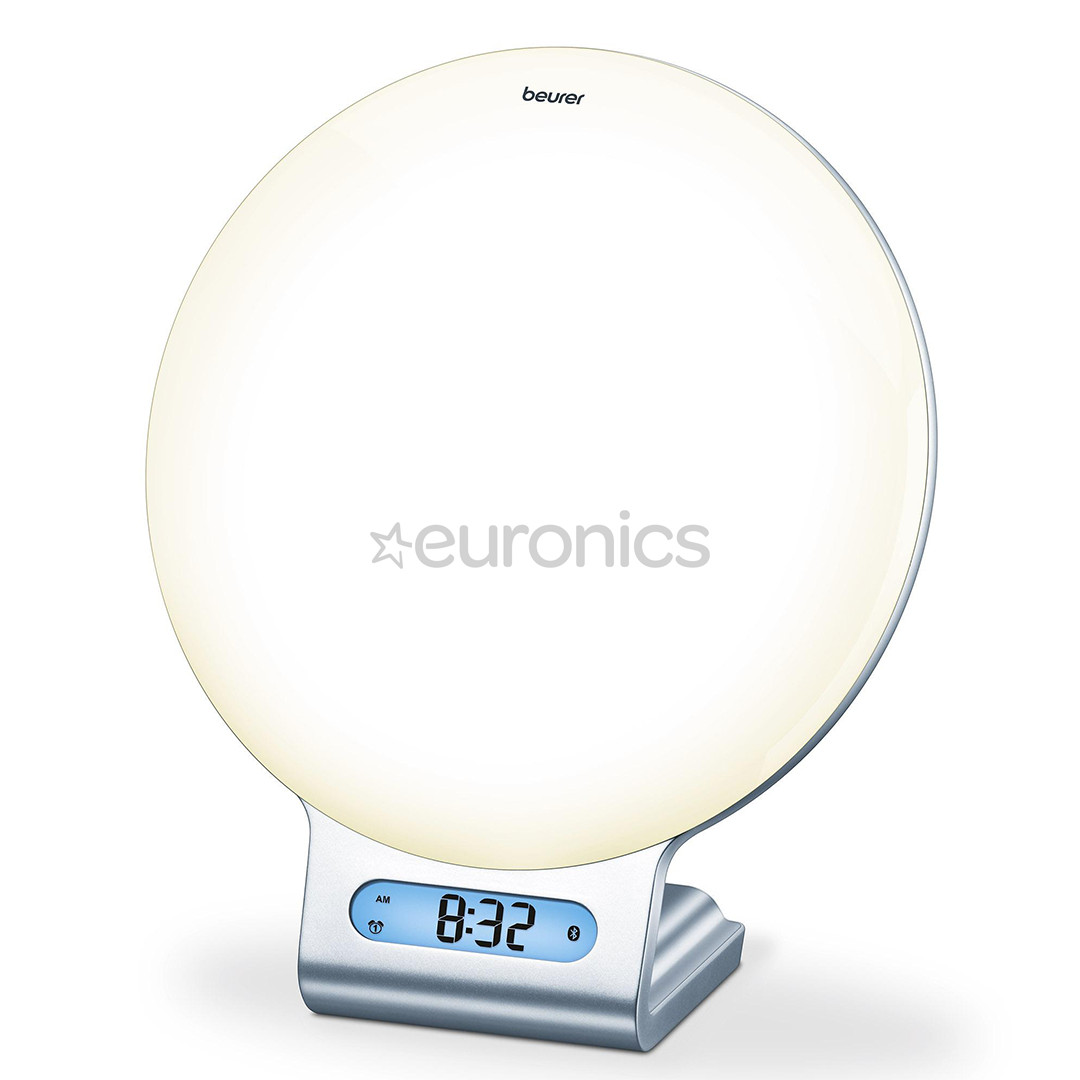Beurer, серебристый - Световой будильник