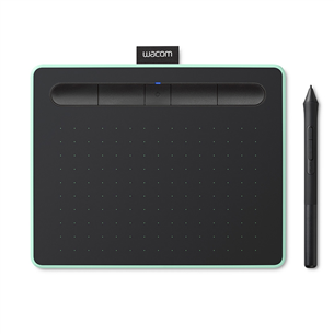 Wacom Intuos S Bluetooth, black/green - Digitizer Tablet