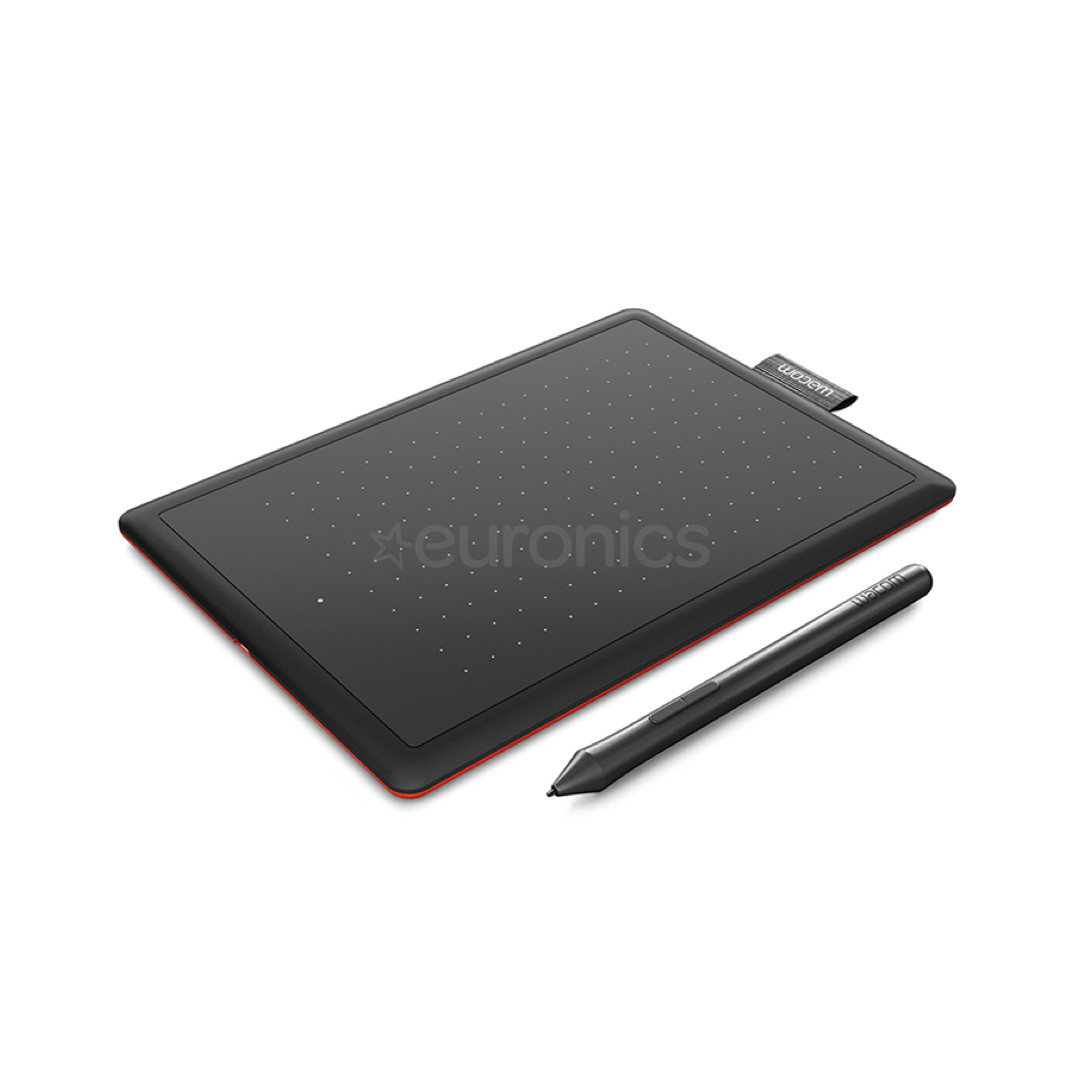 Wacom One by Wacom S, must/punane - Graafikalaud