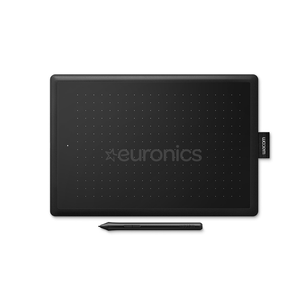 Wacom One by Wacom M, must/punane - Graafikalaud