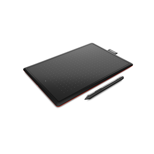 Wacom One by Wacom M, черный/красный - Графический планшет