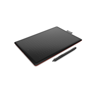 Wacom One by Wacom M, must/punane - Graafikalaud