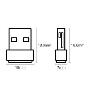 USB WiFi adapter TP-Link AC600 T2U Nano