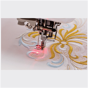 Embroidery foot with LED-pointer Brother