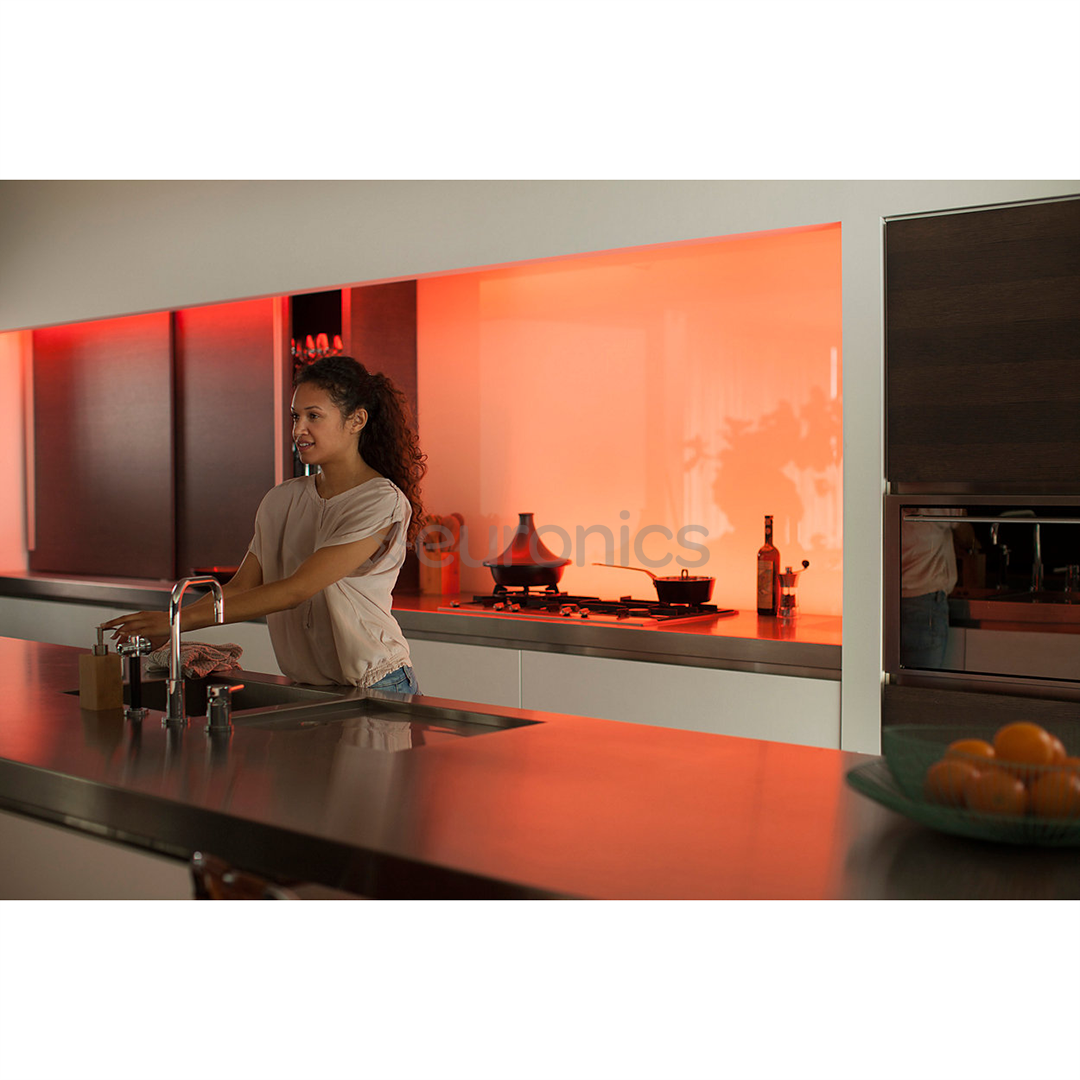 Nutikas valgusriba Philips Hue Lightstrip Plus (2 m) + adapter