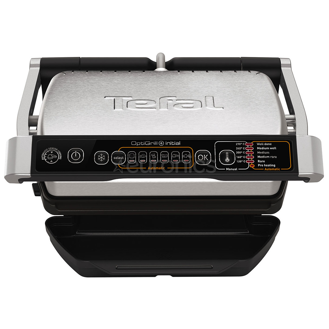 Tefal Optigrill+ Initial, 2000 W, black/inox - Table grill