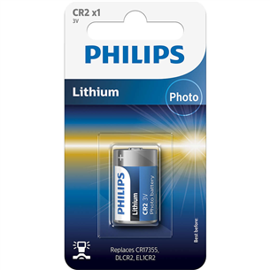 Fotopatarei Philips CR2 / 3 V CR2/01B