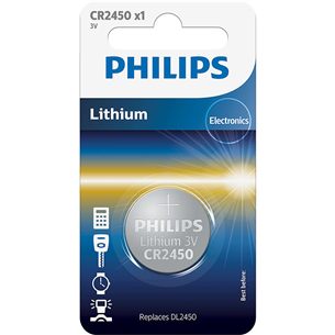 Patarei Philips CR2450 3 V Lithium