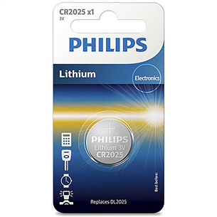 Patarei Philips CR2025 3 V Lithium