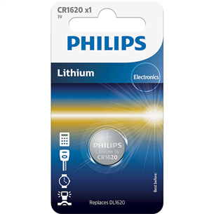 Patarei Philips CR1620 3 V Lithium