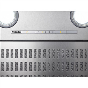 Miele, 600 м³/ч, ширина 88,4 см, нерж. сталь - Интегрируемая вытяжка