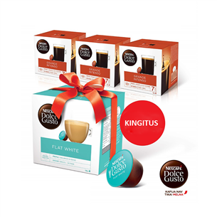 Kohvikapslid Nescafe Dolce Gusto 3x Grande Intenso+Flat White