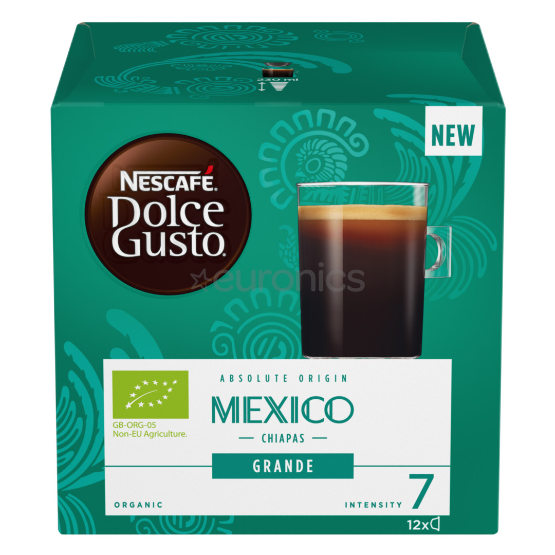 Coffee capsules Nescafe Dolce Gusto Mexico