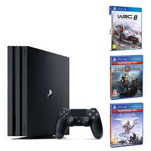 Mängukonsool Sony PlayStation 4 Pro (1 TB) + 3 mängu