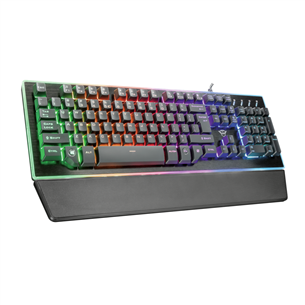 Trust GXT 860 Thura Semi-mechanical Gaming, US, black - Keyboard