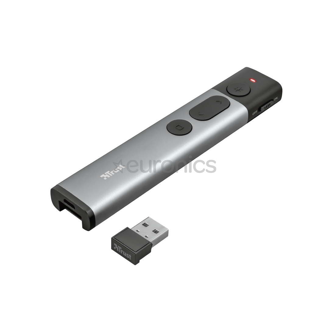 Trust Kazun, gray - Presenter