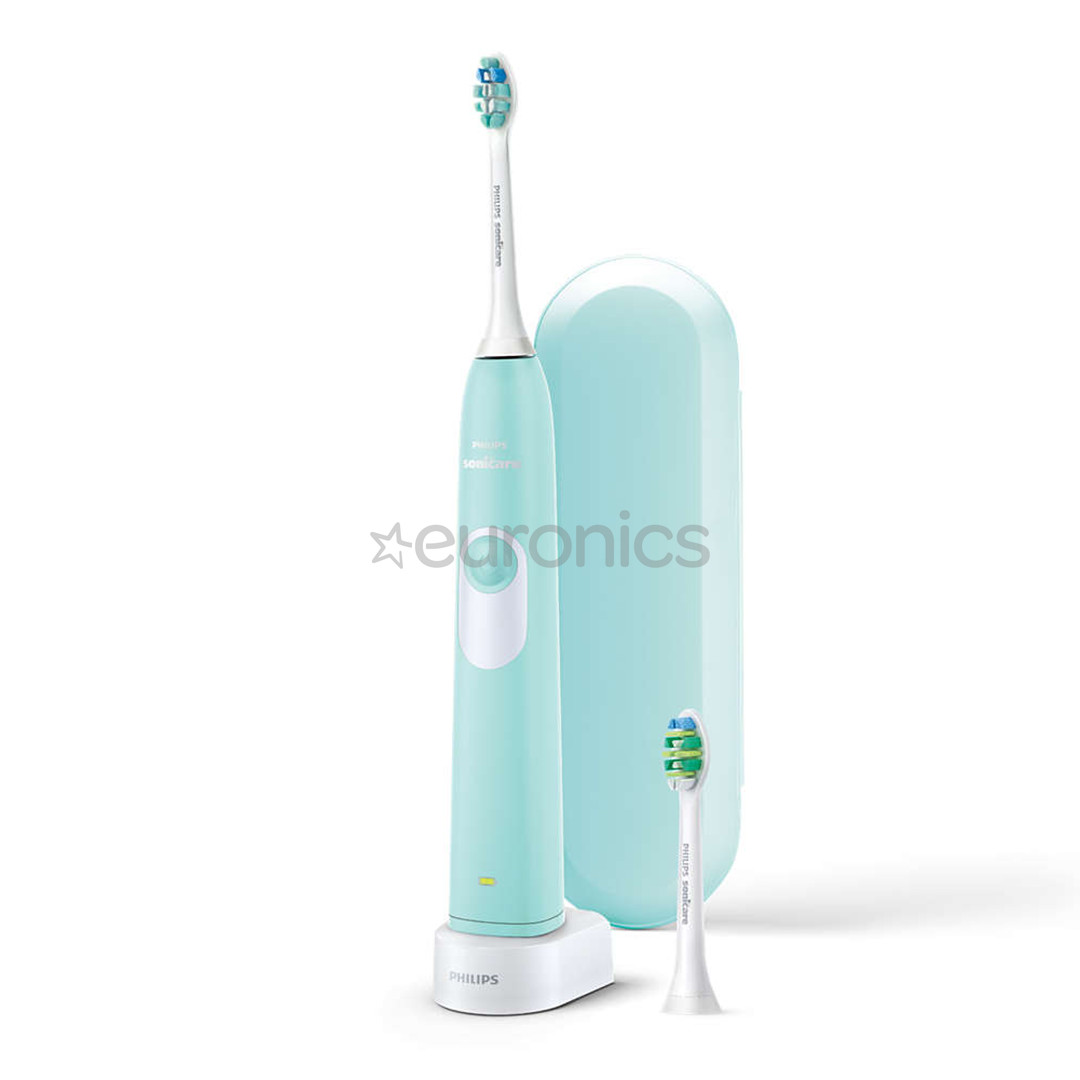 Philips Sonicare Teens, футляр, белый/зеленый - Электрическая зубная щетка