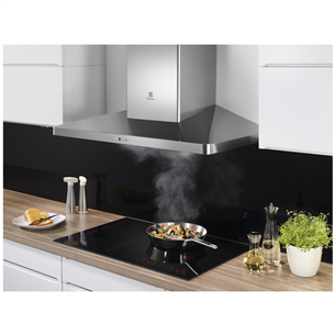 Electrolux, 603 m³/h, width 89.8 cm, inox - Cooker Hood