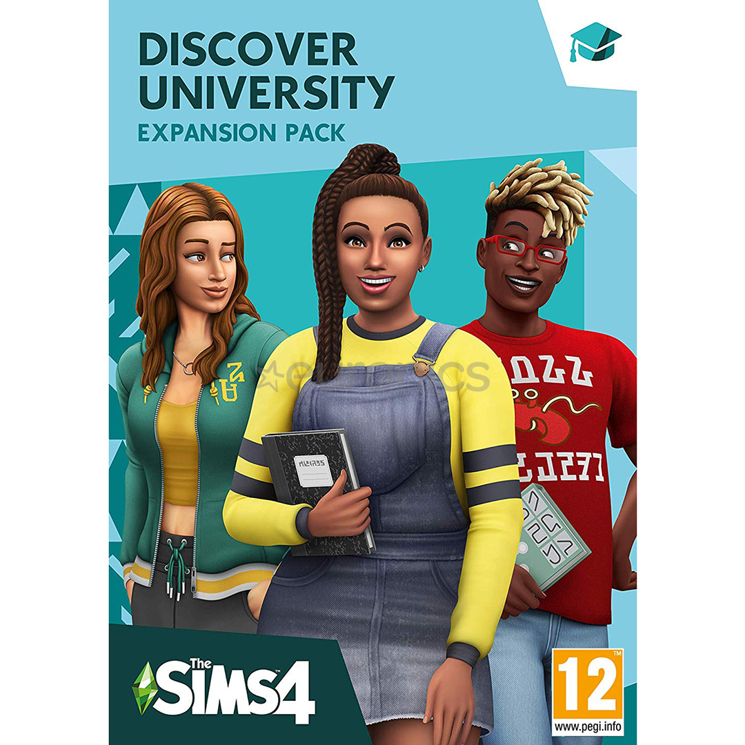 PC game The Sims 4: Discover University