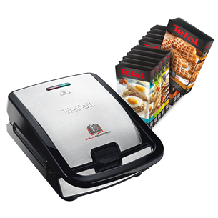 Tefal Snack Collection, 700 W, roostevaba teras - Võileivagrill vahetatavate plaatidega