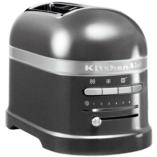KitchenAid Artisan, 1250 W, grey - Toaster 5KMT2204EMS