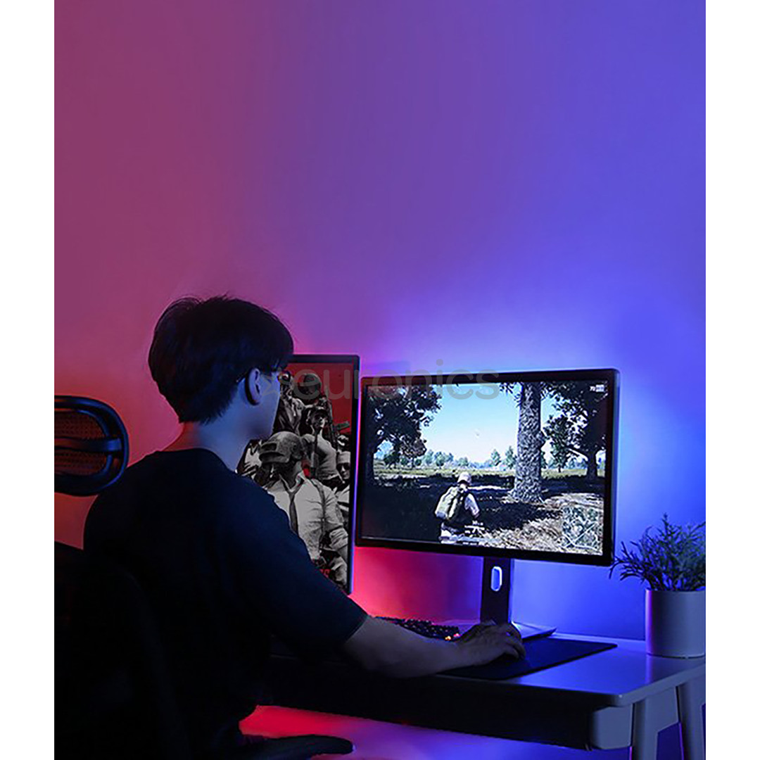 Xiaomi Yeelight Lightstrip Plus, 2 м, белый - Светодиодная лента + адаптер