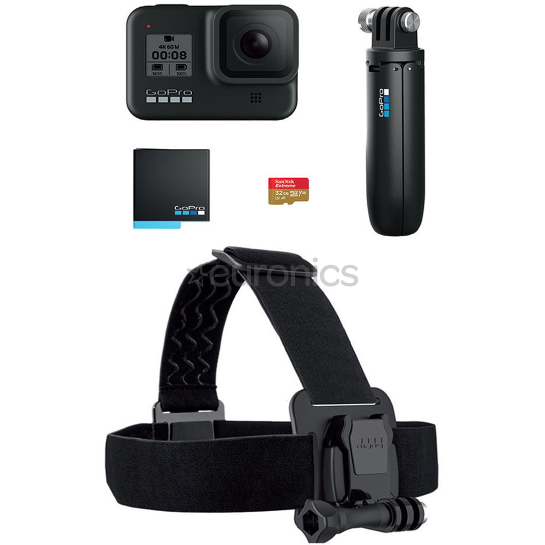 Seikluskaamera GoPro HERO8 Black komplekt