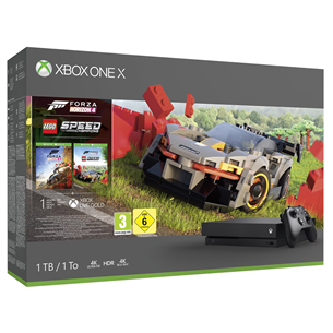 Игровая приставка Microsoft Xbox One X (1 ТБ) Forza 4 and Lego Speed DLC
