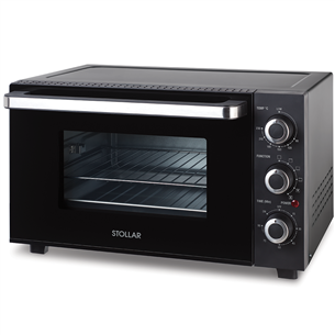 Stollar, 30 л, 1500 Вт, черный - Мини-духовка STO730