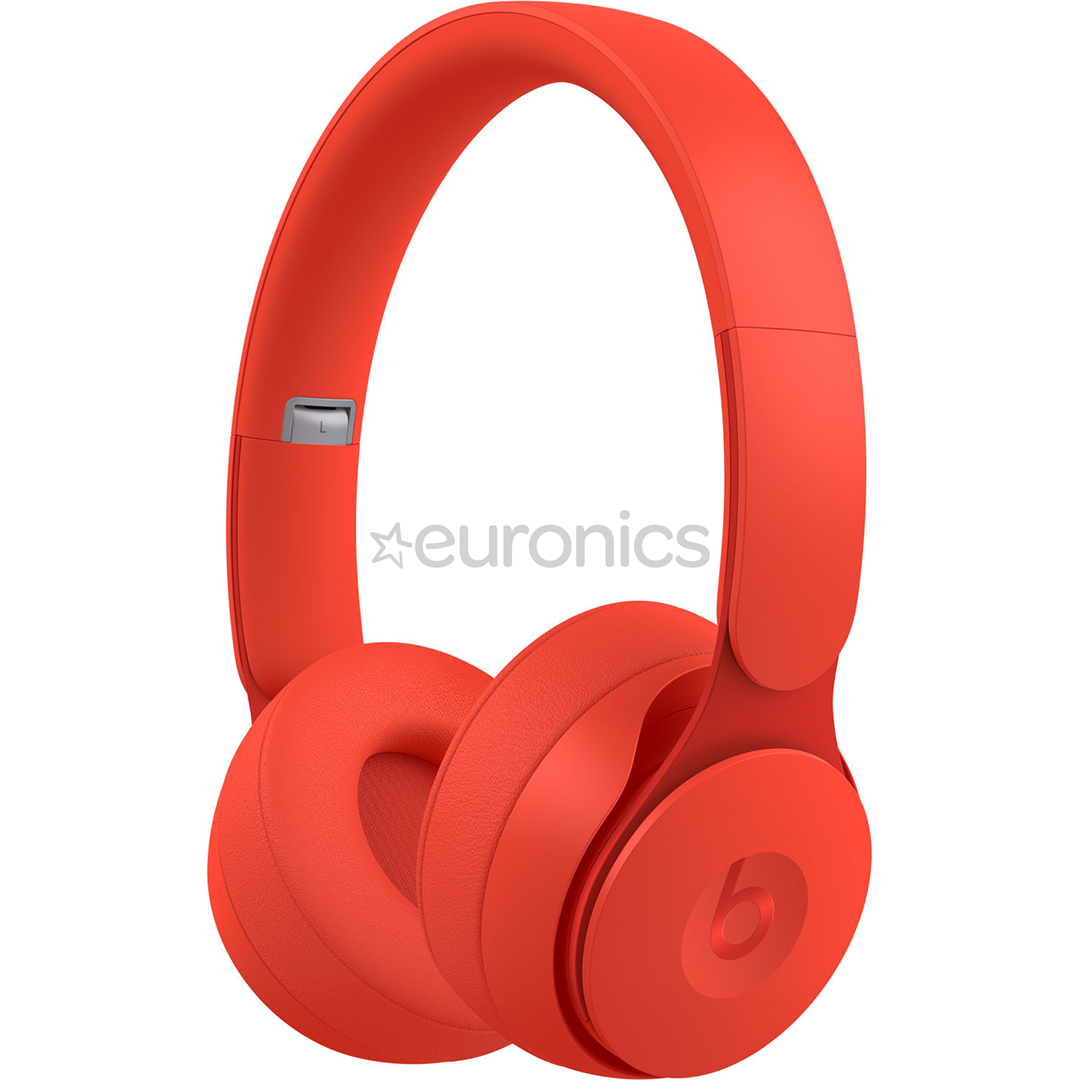 Шумоподавляющие беспроводные наушники Beats Solo Pro (Red, More Matte Collection)