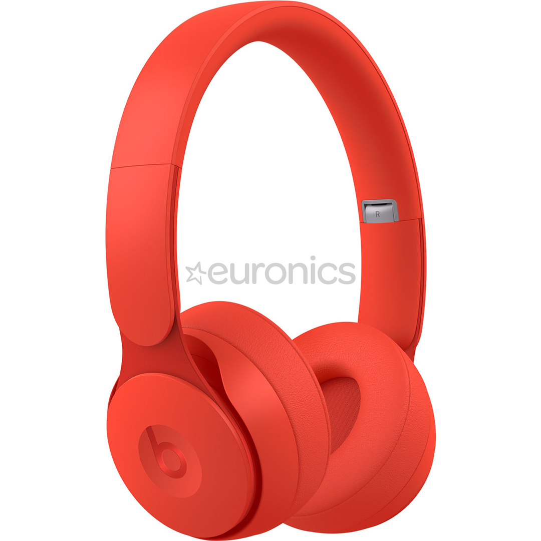 Шумоподавляющие беспроводные наушники Beats Solo Pro (Red, More Matte Collection)