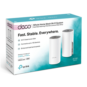 Wireless Home Mesh System TP-Link Deco E4