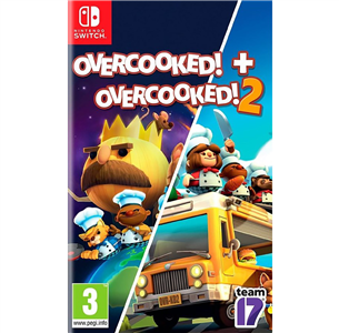 Switch mängud Overcooked 1 & 2 5056208806116