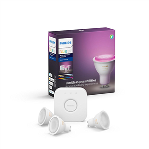 Комплект умных ламп Philips Hue White and Color Ambiance Bluetooth (GU10)