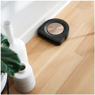 iRobot Roomba s9+, dust disposal, black/copper - Robot vacuum cleaner