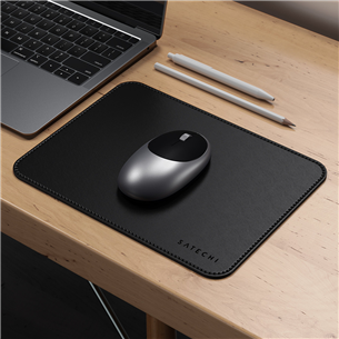 Satechi Eco-Leather, black - Mousepad