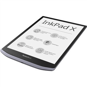 PocketBook InkPad X, 10,3", 32 GB, hall - E-luger