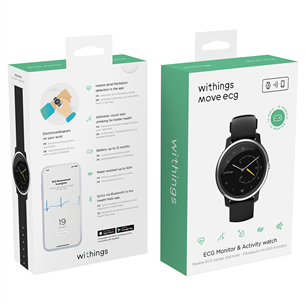 Часы с монитором активности Withings Move ECG