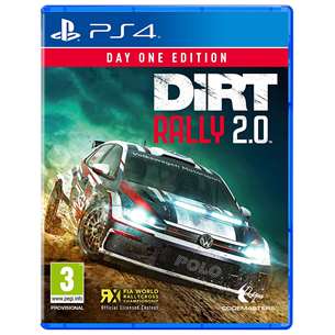 PS4 game DiRT Rally 2.0 Day One Edition