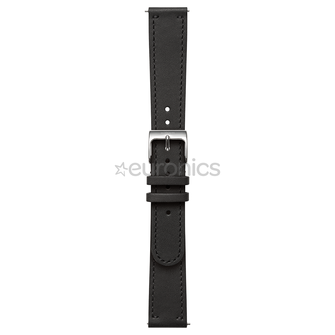Leather wristband for Withings Steel and Steel HR (36 mm)