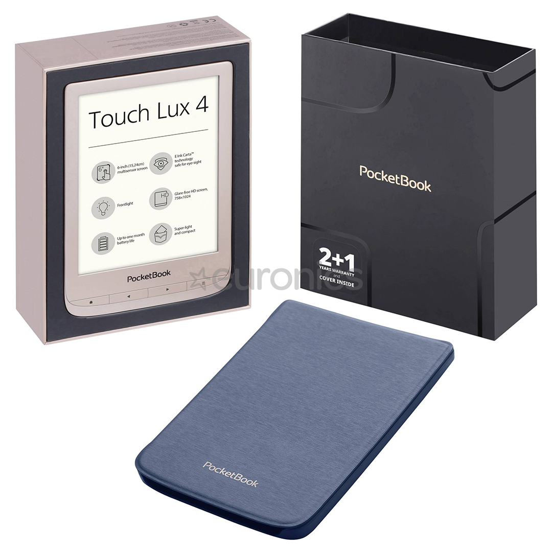 E-luger PocketBook Touch Lux 4 kinkekomplekt