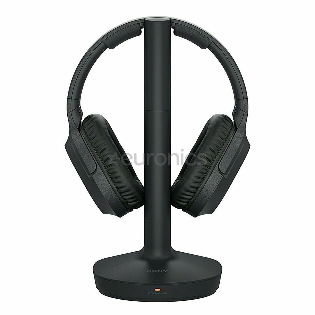 Sony MDR-RF895RK, must - Juhtmevabad üle kõrva kõrvaklapid