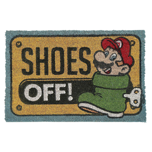 Uksematt Mario Shoes Off