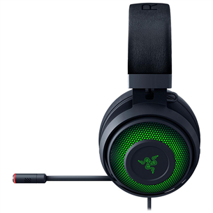 Razer Kraken Ultimate RGB, must - Mänguri peakomplekt