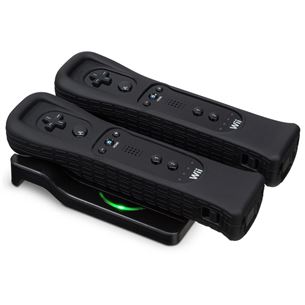 Индукционное зарядное устройство для пультов от Nintendo Wii + 2 аккумулятора, BigBen
