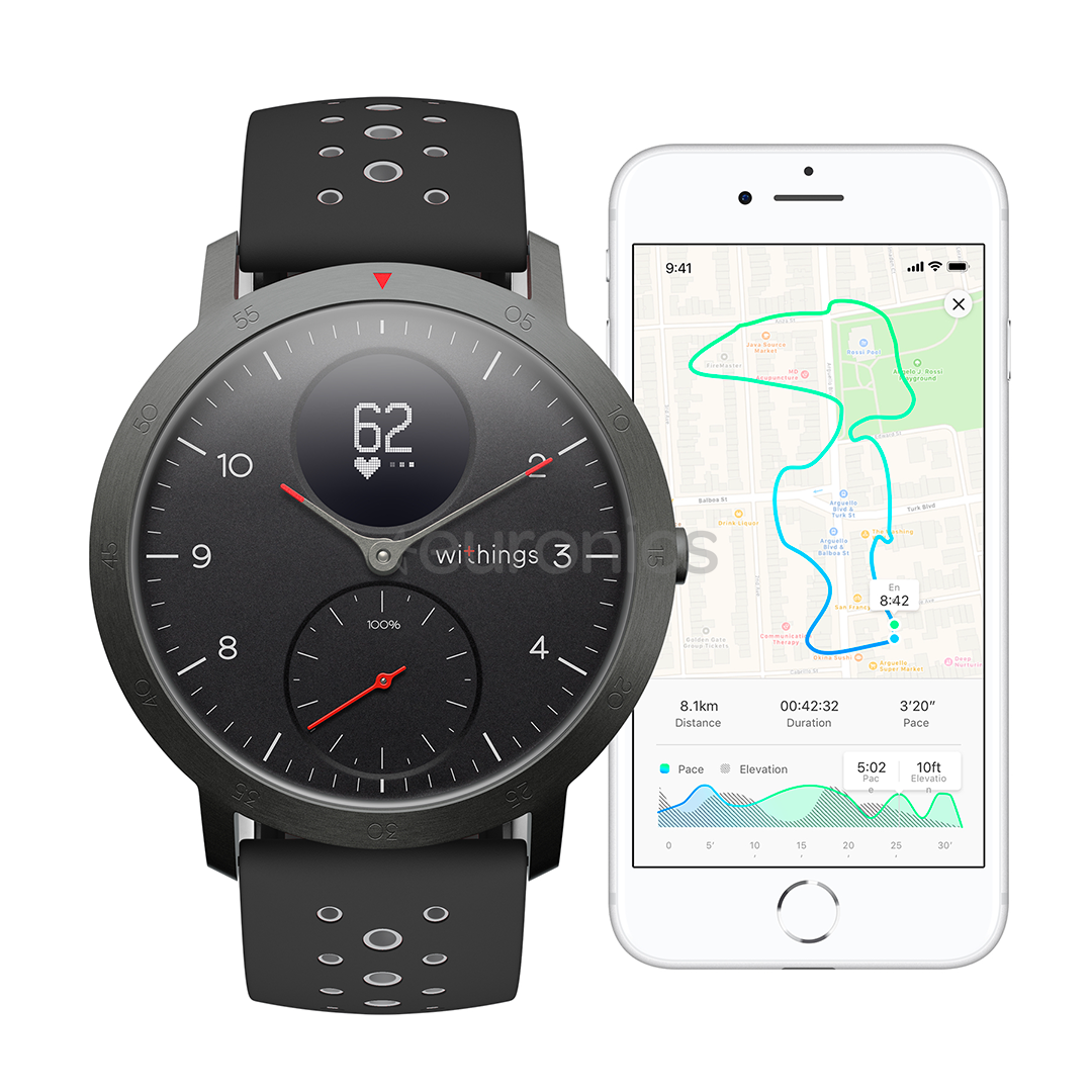 Nutikell Withings Steel HR Sport (40 mm)