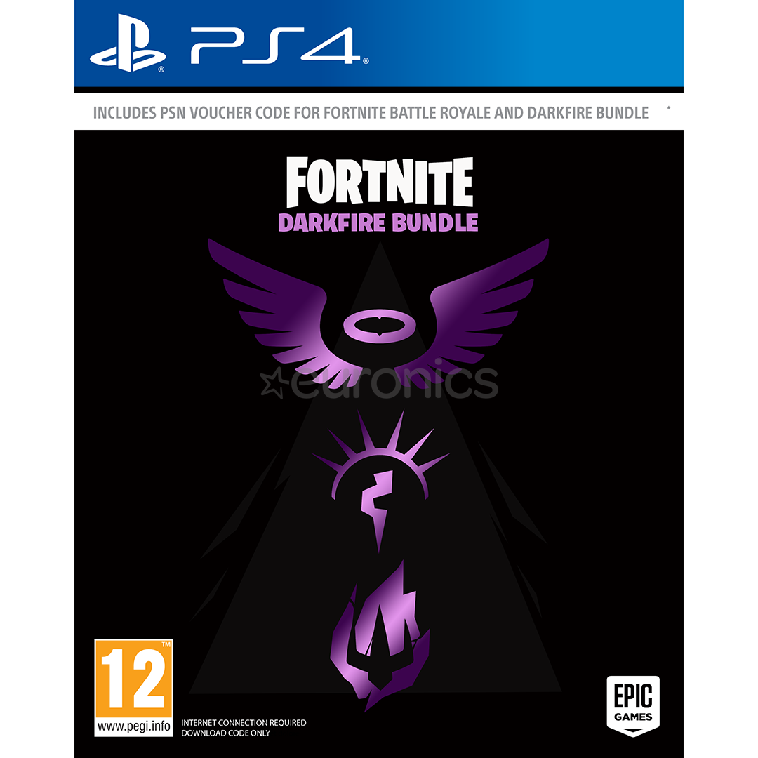 PS4 mäng Fortnite Darkfire Bundle