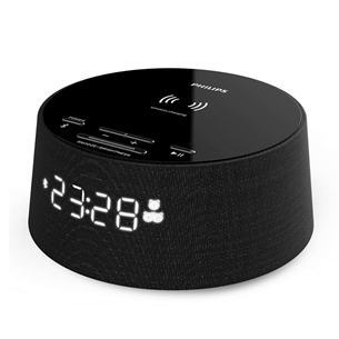 Alarm clock with Qi wireless charger Philips (10 W)