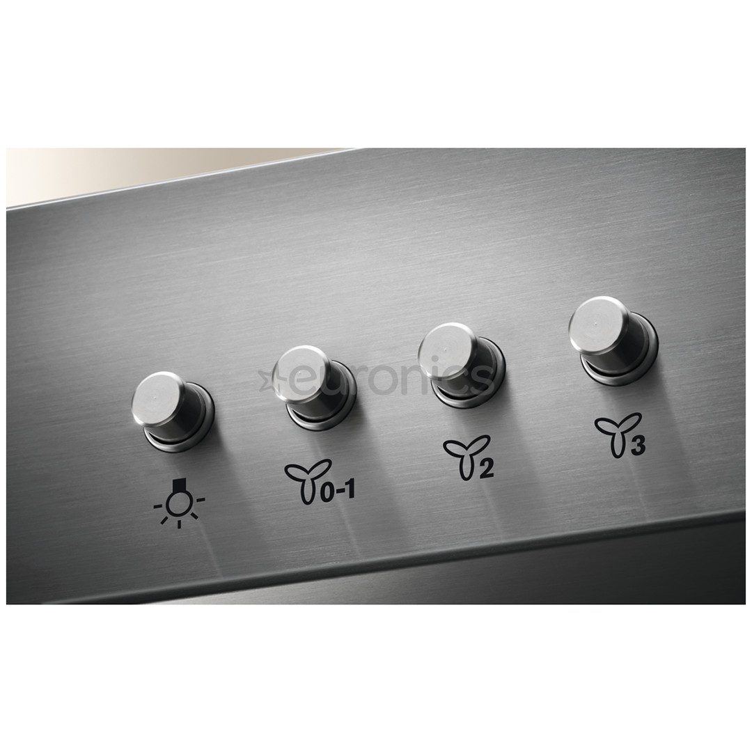 Electrolux, 420 м³/ч, шрина 89,8 см, нерж. сталь - Вытяжка