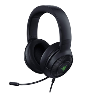 Razer Kraken X USB, must - Mänguri peakomplekt